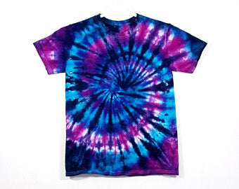 Dark Swirl Tie-Dye Shirt